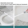 Turbine Fan Shower Head Shower Hose High Pressure 360 °