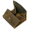 J.Jones Men's Genuine Leather Wallet Viennese Box or Dollar Clip