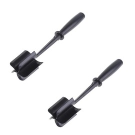 SOVYOULIVE 2-in-1 Meat Chopper & Multi-Purpose Mixer Set | Heat-Resistant Ground Beef Smasher, Potato Masher, Tomato & Rice Mixer | Non-Scratch, Dishwasher Safe (2-Pack)