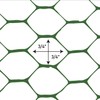 Boen - Plastic Hex Chicken Wire Mesh Temporary Fence Roll