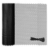 Plastic Chicken Wire Mesh Fence Roll with Zip Ties,15.7inx32.8ft Black,Chicken