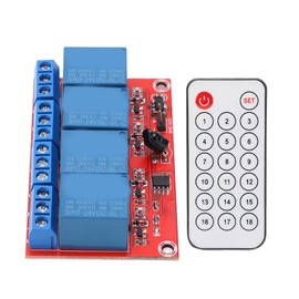 4 Channel Receiving Relay Module 4CH Infrared Remote Transceiver Receiver Control Switch Set 24V