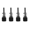 Zunate CPU Water Cooling Block Screw, 4 Pieces Aluminum CPU