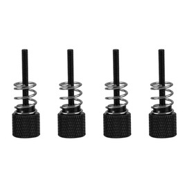 Zunate CPU Water Cooling Block Screw, 4 Pieces Aluminum CPU Mounting Screws for CPU Water Block with M3 Thread, CPU Water Cooling Head Screw for 1150 1151 1155 1156