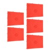 5Pcs Foot Massage Mat TPE Acupressure Walking Toe Plate Massage