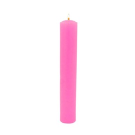 Velón Color Rosa 250 grs | Para todo tipo de eventos | Meditación y rituales | 100% de parafina