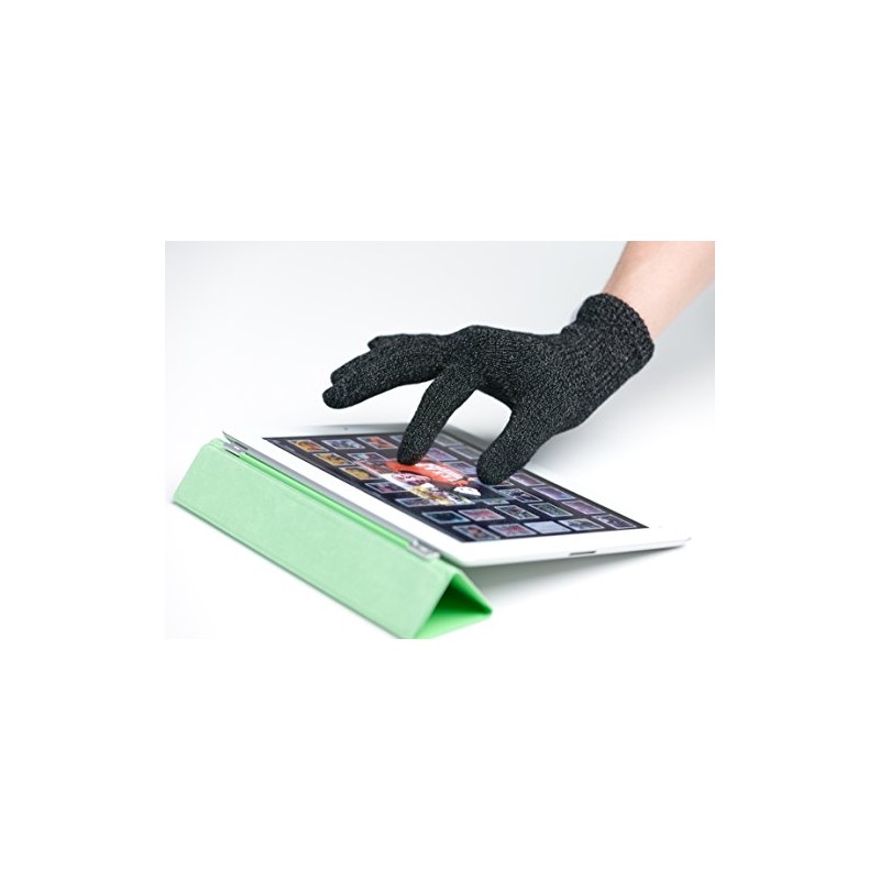AGloves Sport Touchscreen Gloves, Black, Small/Medium (4755AGSPORTSM)