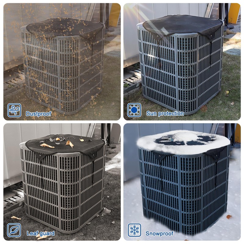 COVERTIFY Central Air Conditioner Covers for Outside Units, Mesh AC