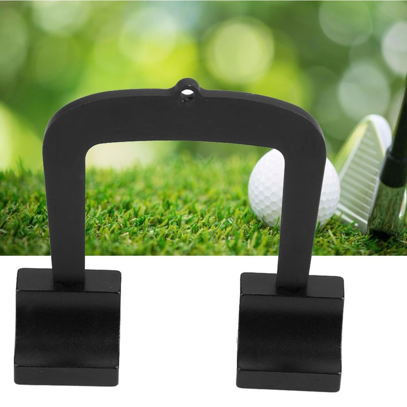 Golf Push Shot Goal Aim Gate Aluminum Alloy Target Parts