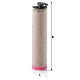 Original MANN-FILTER Secondary Air Filter CF 400 – For Industrial, Agricultural and Construction Machinery