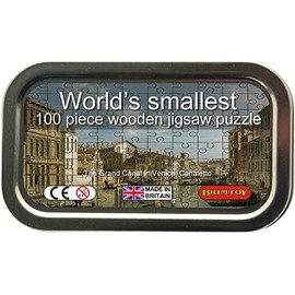World's smallest wooden jigsaw puzzle, Canaletto