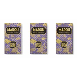 Marou Origin Dak Lak 70% Cacao Dark Chocolate 3-Pack | Vietnam Single Origin, Dairy Free, Gluten Free, Soy Free | 3 x 80g Bar