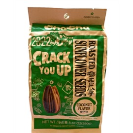 Cha Cha Roasted Sunflower Seeds, 250 g (Coconut Flavor)