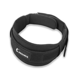 I Wanna 아이워너 네오프렌 역도 벨트 블랙 허리 [M] I Wanna Neoprene Weightlifting Belt Black Waist [M]