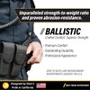 Hero's Pride Flashlight Ring Holder, Nylon Flashlight Holster for Duty