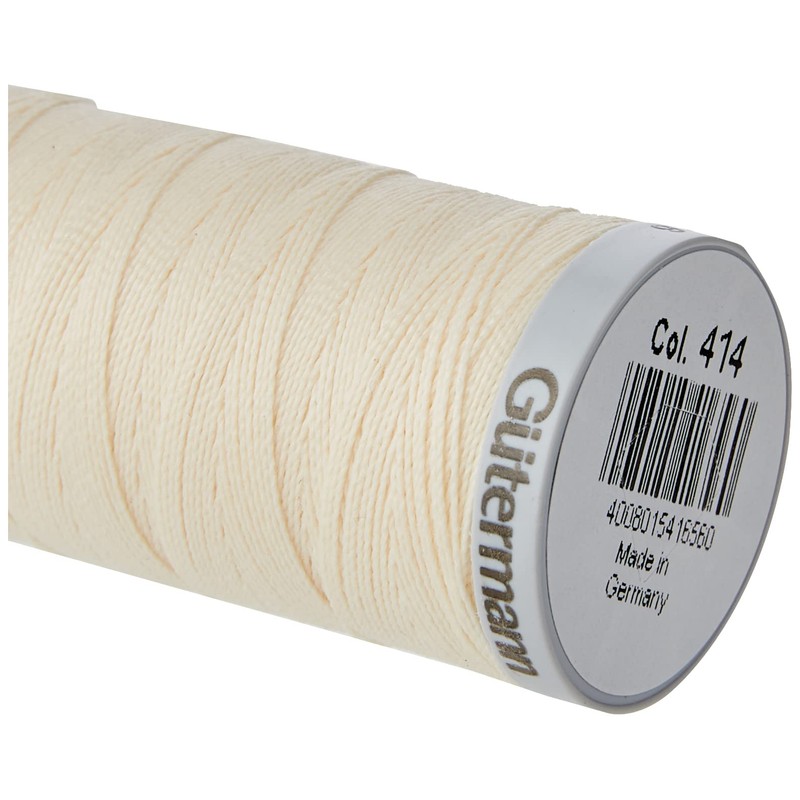 Gutermann Extra-Strong Thread, Cream 0414, 100 m