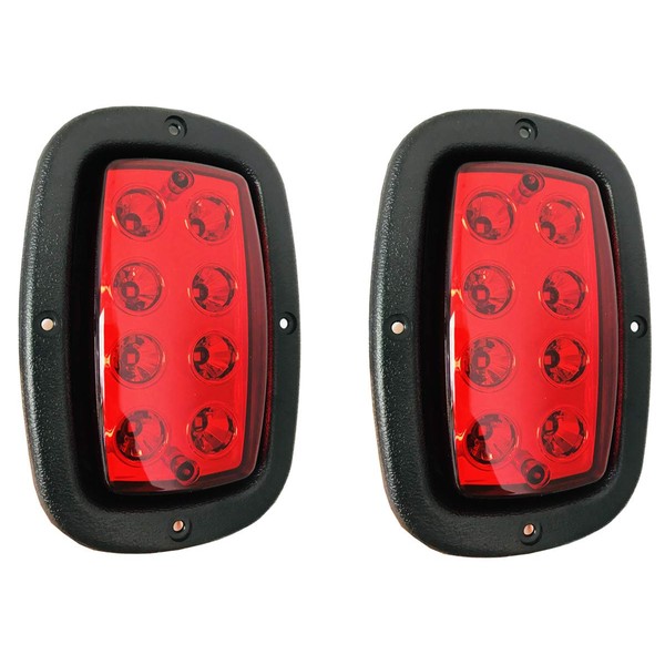 Club Car DS LED TailLight | Yamaha LED Tail Lights for Club Car DS Gas & Electric Golf carts (1993 & up)