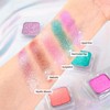 Chameleon Single Eyeshadow, Pressed Powde, Square Pan, Fits Magnetic Palettes,High