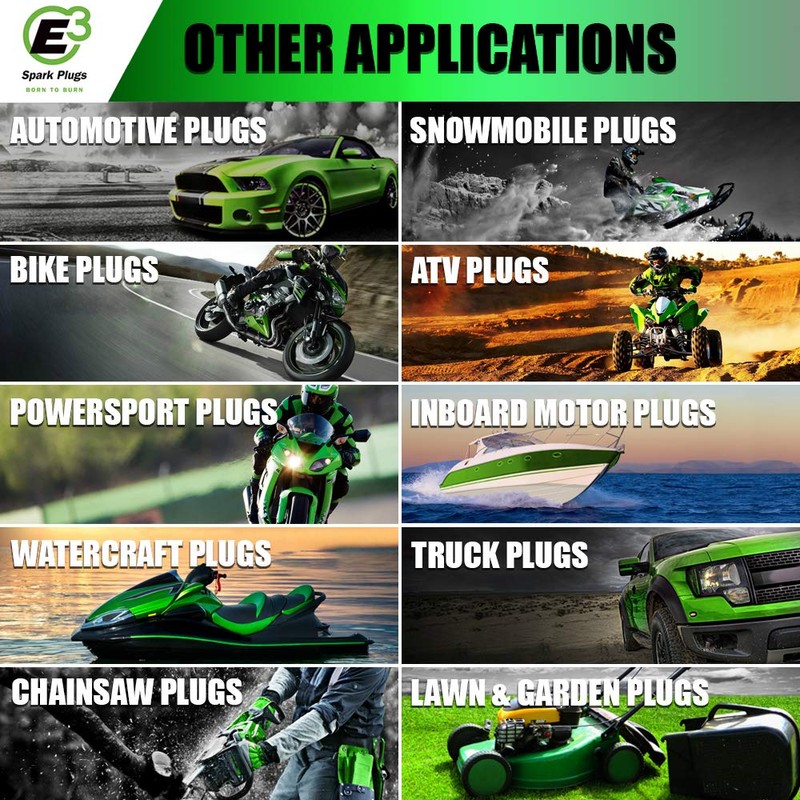 E3 Spark Plugs E3.108 Premium Racing Spark Plug (1)