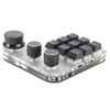 Mini Keypad 9 Keys 3 Knob RGB Multifunctional DIY Shortcut