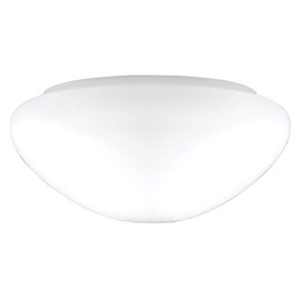 Westinghouse Lighting Opal Frosted Mushroom Shade, 25.1 cm - White