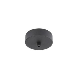 SLV Fitu Electric Component Ceiling Rose Black Steel