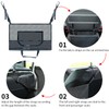 Dsoar Car Net Pocket Handbag Holder Between Seats Universal Seat