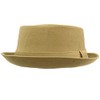 Men's Everyday Cotton All Season Porkpie Boater Derby Fedora Sun