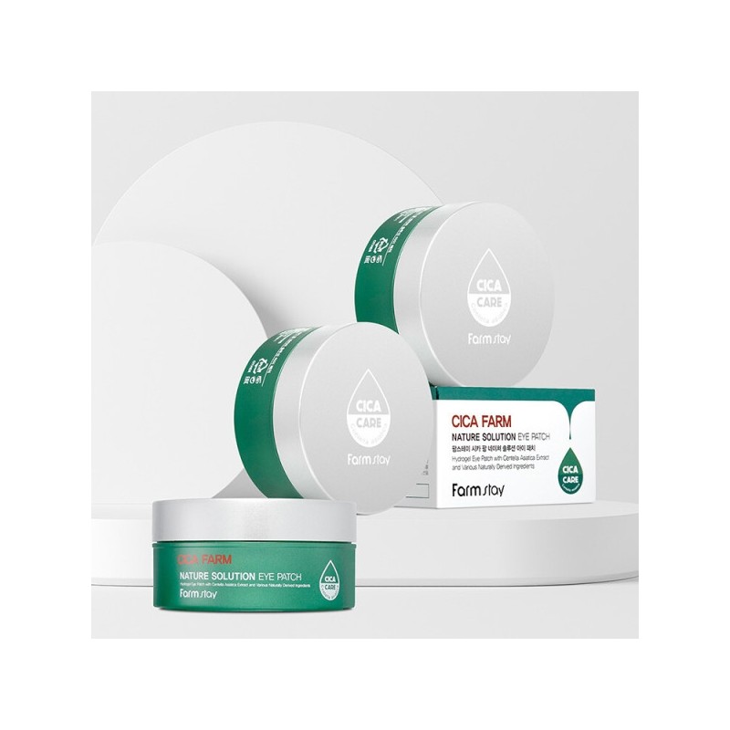 Farmstay Cica Farm Nature Solution Eye Patch 90g (60 sheets)