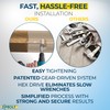 Zipbolt UT Railbolt - Connects Staircase Handrails to Balusters, Spindles,