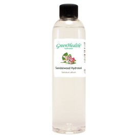 Sandalwood Hydrosol (Floral Water) - 8 fl oz Plastic Jug w/Cap - 100% Pure (NOT Oil)