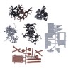 War Toy Kit Soldier Figures Toys Chariot Models Plastic Castle