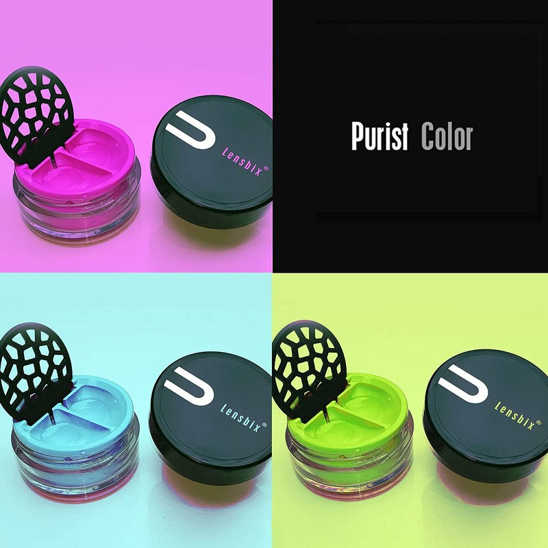 Lensbix Purist Contact Lens Case for Modern People in Simple