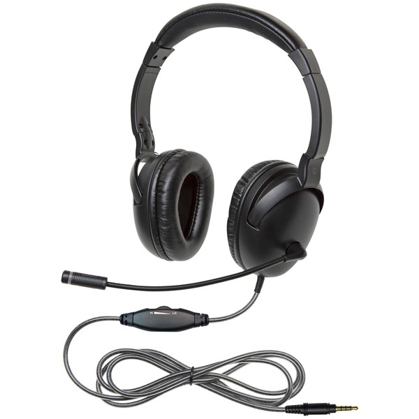 Califone NeoTech Plus 1017MT Premium, Over-Ear Stereo Headset with Gooseneck