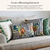 MACKENZIE-CHILDS Courtly Flower Market Lumbar Pillow
