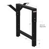 Workbench Table Frame Leg - Center Leg - 20" Depth