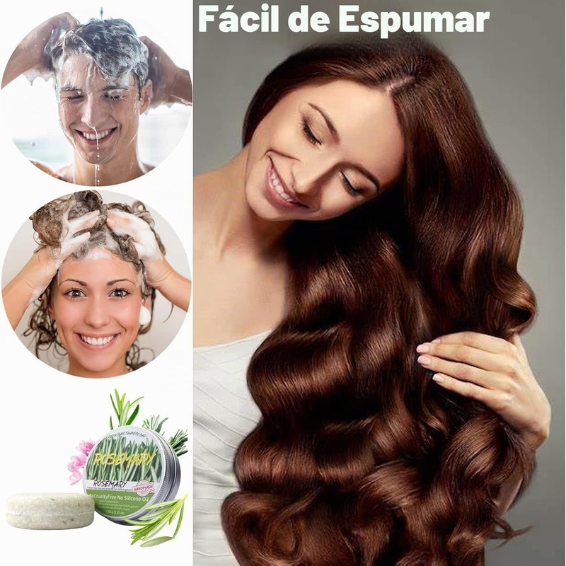 Champú Con Jengibre Para El Crecimiento Del Cabello
