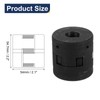 uxcell 3/4" to 5/8" L090 Flexible 3-Piece L-Jaw Coupling Coupler