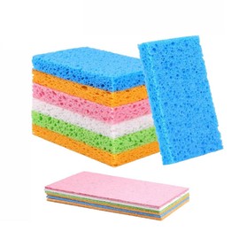 12 Pack Washing Up Sponges, Natural Cellulose Cleaning Sponges,Non-Scratch Kitchen Sponges for Dish, Household, Cookware, Bathroom