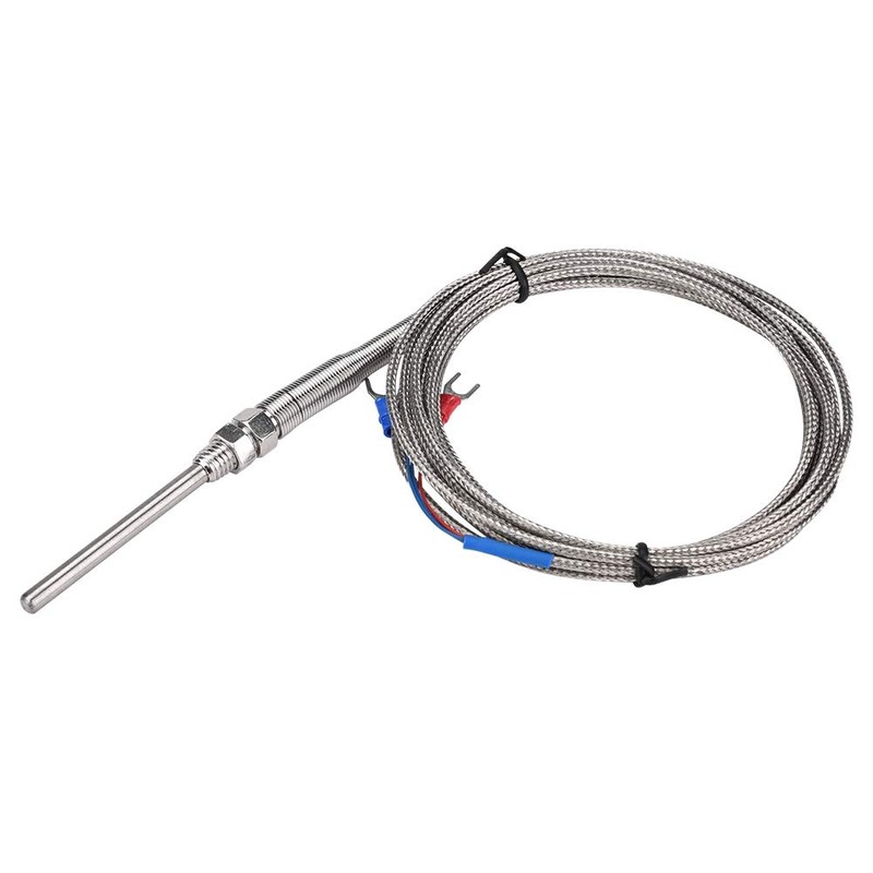 PT100 Thermocouple Temperature Sensor M8 Thread Platinum Resistance Thermocouple 50