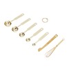 Measuring Spoons 7 in 1 Stainless Steel Stackable Design Multifunction