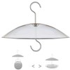 8" Mini Rain Cover for Bird Feeder/House - Clear Small