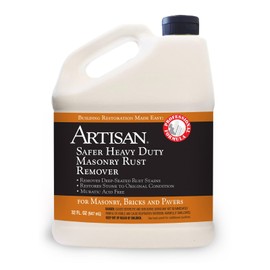 ARTISAN Safer Heavy Duty Masonry Rust Remover for Masonry, Bricks, and Pavers, 32 Fl. Oz. / 947 ML