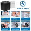 FUTRPOW Solar Panel Bird Guard,6inx150ft Critter Guard for Solar Panels,Black