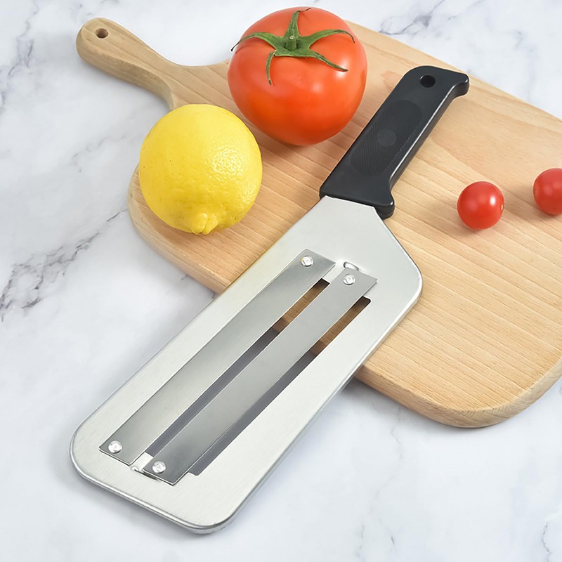 2 Pcs Cabbage Chopper Shredder - Stainless Steel Kitchen Knife