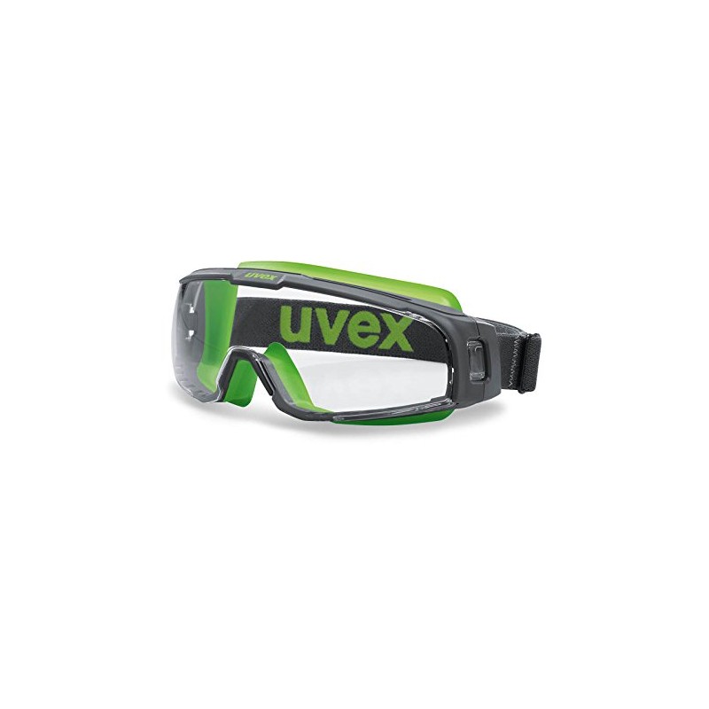 Uvex 9308-245 HC-AF U-Sonic Supravision Safety Goggles, Clear