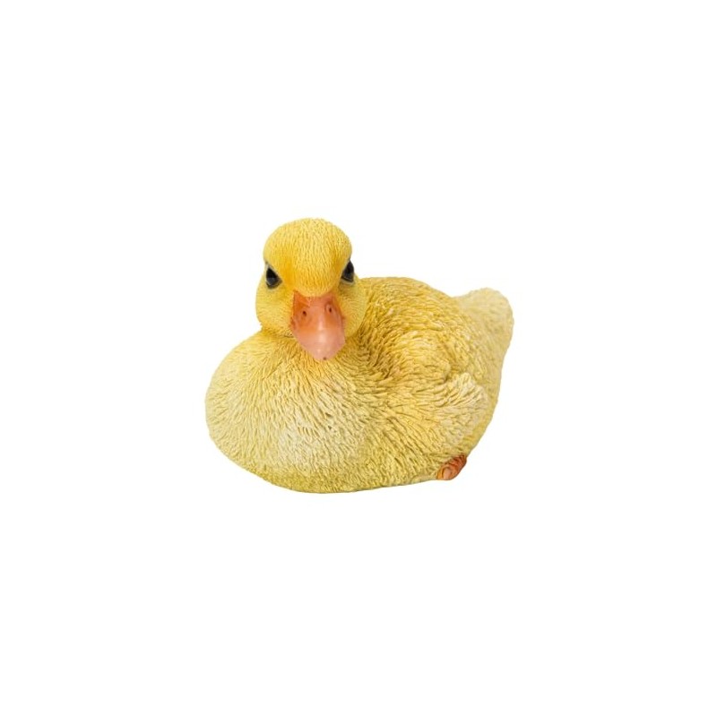 Uvia Sitting Duckling 9.5*7*6cm Doll Figurine Figurine Animal Garden Decoration