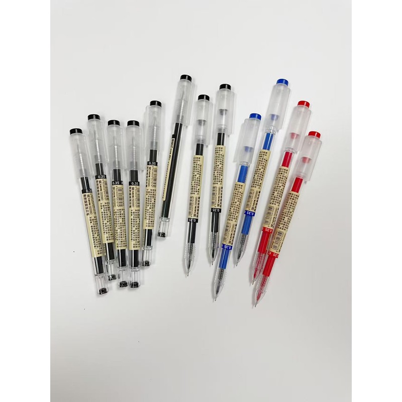 Gel Ink Pen Japanese Style Liquid Ink Rollerball Pens Quick