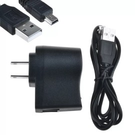 ABLEGRID AC Wall Power Charger Adapter + USB Cord for Garmin GPS Nuvi 265 w/t 265w