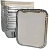 [Pack of 100] Aluminium Medium Foil Trays 14 x 12